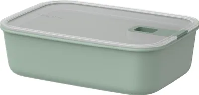 Produktbild von Mepal - Frischhaltdosen EasyClip - Schüssel mit Deckel & Schiebeverschluss - Geeignet für Mikrowelle, Dampfgarer, Kühl- und Gefrierschrank - Luftdicht & auslaufsicher - 1,5 l - Nordic sage