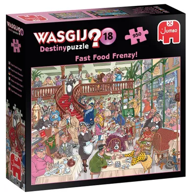 Produktbild von Wasgij Destiny 18 Fast Food Rausch! 950 Teile Puzzle