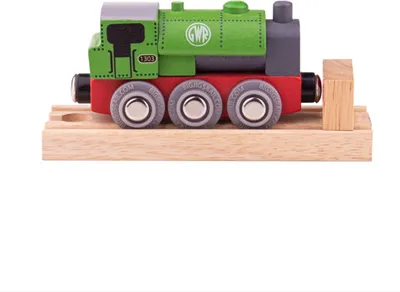 Immagine prodotto di Bigjigs Rail Locomotiva in legno GWR verde