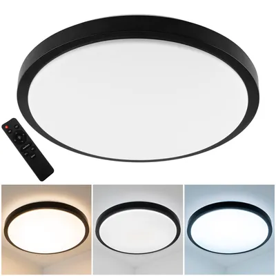 Immagine prodotto di LUMILED LED lampada da soffitto 72W 6480lm 50cm plafoniera CCT 3000-6500K con telecomando IP44 bianco design moderno rotondo per soggiorno camera dei bambini camera da letto