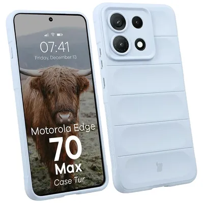 Produktbild von Robuste Handyhülle für Motorola Edge 70 Max, Bizon Case Tur, Hellblau