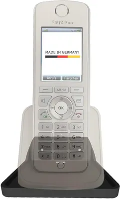Produktbild von Wandhalterung passend für Telefon Mobilteil AVM Fritz!Fon mt-f C7 C6 C5 C4