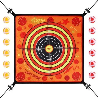Produktbild von Trampolinspiel Set mit Klebeballen 60cm Indoor Outdoor