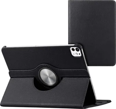 Productafbeelding van imoshion 360° draaibare Bookcase voor de Apple iPad 11 (2025) 11 inch A16 / iPad 10 (2022) 10.9 inch - Zwart