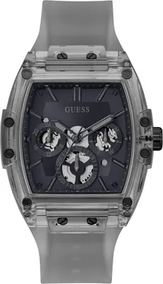 Produktbild von GUESS Herren-Grau-Multifunktionsuhr PHOENIX GW0203G9