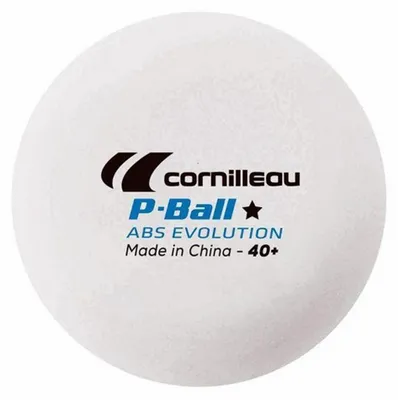 Produktbild von Cornilleau - "Abs Evolution" Tischtennis-Bälle (6er-Pack) PP8473 (Einheitsgröße) (Weiß)