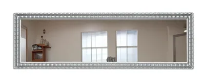 Immagine prodotto di MO.WA specchio da parete rettangolare con cornice in legno a figura intera 43x138 decorato  Italy specchio soggiorno bagno ingresso specchio guardaroba