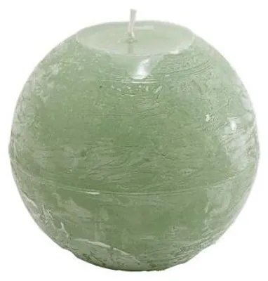 Produktbild von Cactula Kugelkerze Ø 12 cm - Lichgroen - Brenndauer ca. 110 Stunden