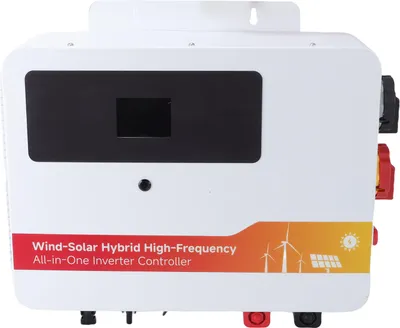 Obrázek produktu pro Hybridní střídač s regulátorem nabíjení větrné a solární energie pro větrné elektrárny o výkonu 600 W a solární elektrárny o výkonu 400 W