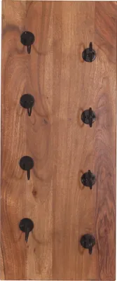 Produktbild von Wand Weinregal Mangoholz Flaschenregal Wandbar Weinflaschenhalter Flaschenhalter