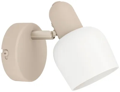 Image de Douille E14 blanche/sable EGLO CORATO