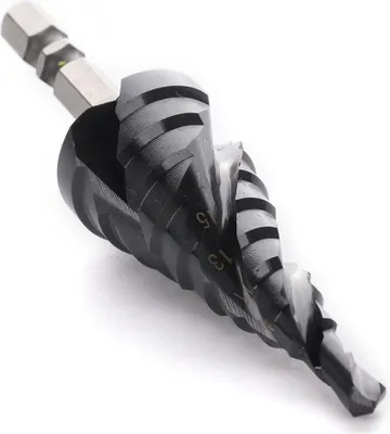 Produktbild von 10 Stufenbohrer mit Sechskantschaft aus HSS für Metall, 5šC23 mm