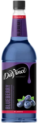 Produktbild von DaVinci Sirup Blueberry (Blaubeeere) - 1 Liter Flasche