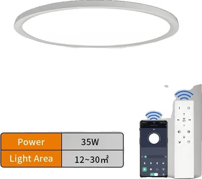 Produktbild von Deckenleuchten, intelligente Steuerung, dimmbare Funktion, 35W-Weiß