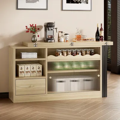 Imagen del producto de Mesa plegable - Mesa abatible - Mesa plegable - Mesa de comedor - Mesa extensible - Mesa giratoria de 360°