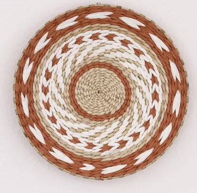Produktbild von DECCARO Wandkorb "Boho" orange, groß