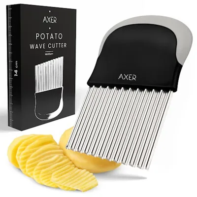 Produktbild von Axer® Riffelmesser Wellenschneider Gemüse - Pommesschneider & Kartoffelschneider