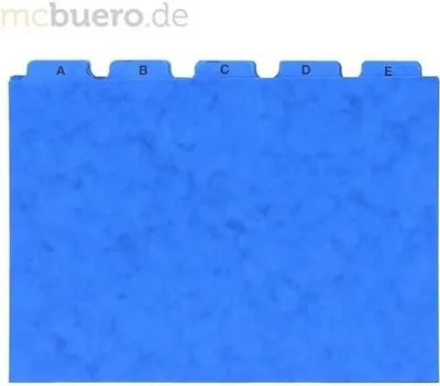 Produktbild von Pagna Leitregister A5 25tlg. A-Z blau