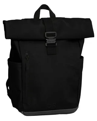 Produktbild von Daniel Ray Rolltop-Rucksack Griffith mit gepolstertem Rücken - Moderner Rucksack mit Laptopfach in Black