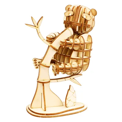 Zdjęcie produktu dla RoboTime Drewniane puzzle 3D Panda