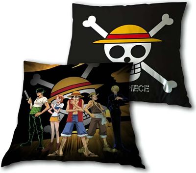 Anime One Piece Luffy and Crew Kissen Dekokissen Cushion 40x40 cm