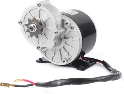 Obrázok produktu pre 12 V 250W elektromotor s redukciou prevodovky s 9 zubovým reťazovým kolesom s reduktorom jednosmerného motora pre e-kolobežku