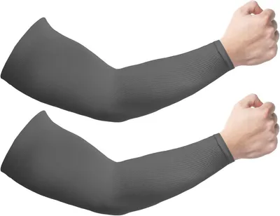Produktbild von 2 Paar kühlende Armstulpen mit UV-Schutz für Damen und Herren, UPF 50+ Armschutz