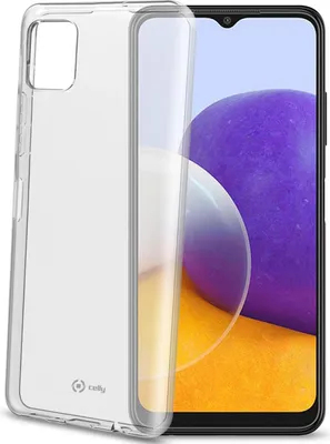 Produktbild von Celly Gelskin, Cover, Samsung, Galaxy A22 5G, 16,8 cm (6.6"), Transparent