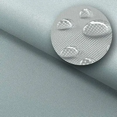 Zdjęcie produktu dla Tkanina Oxford wodoodporna powlekana PVC - gołębia szarość, szerokość 160 cm | tkanina zewnętrzna na metry na altany, zasłony, osłony, balkon, ogród, odporna na warunki atmosferyczne