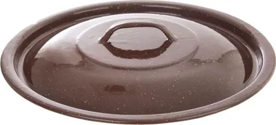 Produktbild von Orion Emaille-Deckel Deckel Abdeckung Eimer-Deckel emailliert braun 30 cm