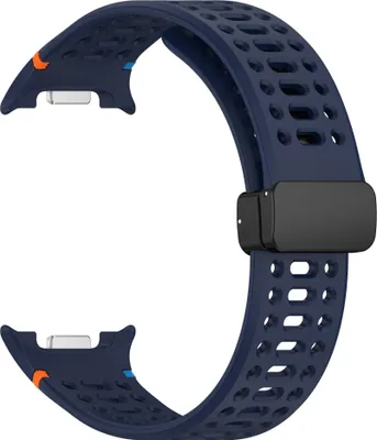 Obrázek produktu pro INF Silikonový řemínek s magnetickým zapínáním pro Samsung Watch 8/8 Classic Modrý