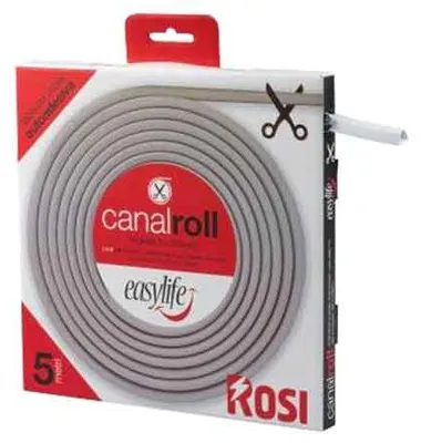 Produktbild von SELBSTKLEBENDER, FLEXIBLER KABELKANAL ROSI, 10x10 mm - Rolle, 5 Meter