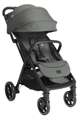 Produktbild von Joie Parcel LX Buggy – ultracompact, nur 7,7 kg, 4-Rad-Federung, UPF 50+, inkl. Regenverdeck & Transporttasche, Evergreen