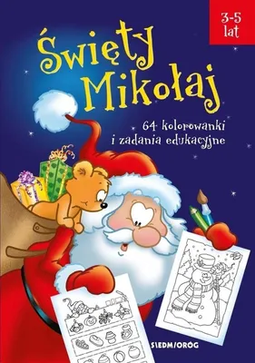 Produktbild von Święty Mikołaj 64 kolorowanki i zadania edukacyjne