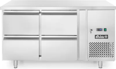 Produktbild von HENDI Kühltisch mit 4 Schublade 280l 1360x700x850 mm 230V 330W