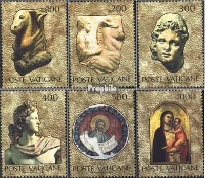 Produktbild von Briefmarken Vatikanstadt 1983 Mi 830-835 (kompl.Ausg.) postfrisch Kunstwerke
