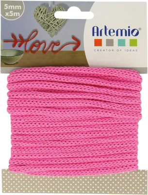 Obrázek produktu pro Artemio 13001049, Kreativní tvoření, Růžová, 5 m, 5 mm