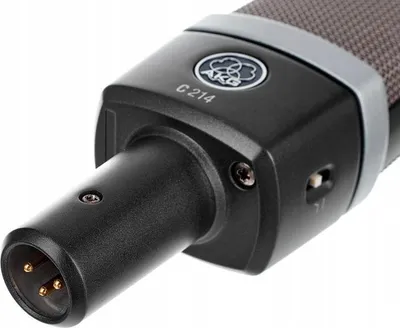 Zdjęcie produktu dla AKG C214, Mikrofon studyjny, 20 - 20000 Hz, 1000 Ω, Kardioid, Przewodowa, XLR-3