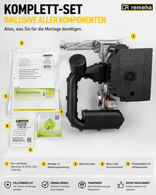 Produktbild von Remeha Gas-Luft Modul Tzerra Ace 15-25 DS / 28 C 7706738