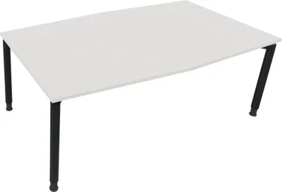 Produktbild von Bespr.ti. Tonneau Vierfuß Rund B2000xT1000/1100xH680-820 an/Weiß