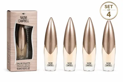 Immagine prodotto di Naomi Campbell, SET NC, 60 ml (4 x 15 ml), Eau de Toilette Spray