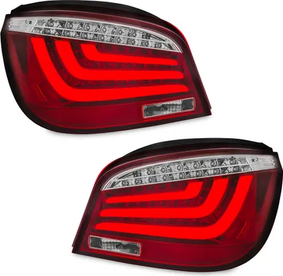Image de Feux arrière d'origine à LED Lightbar Rouge Verre clair pour BMW E60 à partir de 2003-2007