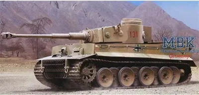Productafbeelding van Modelbouwpakket tank 13422 - Duitse Tiger-I, vroege versie (1:72)