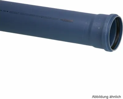 Produktbild von Poloplast POLO-KAL NG, Steckmuffenrohr, DN 90, 1000, Stange mit 1m, 1 Stk.