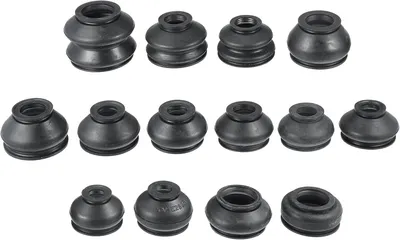 Productafbeelding van Universele rubberen stofbescherming voor kogelkoppen van autostuurstangen en ophanging, zwart