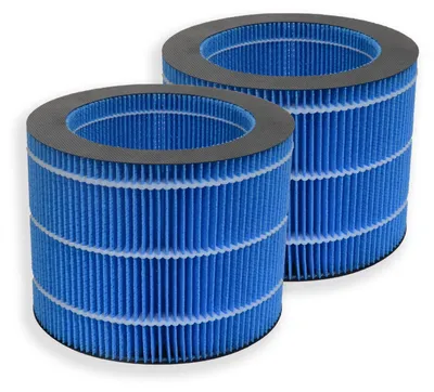 Obrázok produktu pre Elzusha – Filtre do zvlhčovača vzduchu FY3446/30 – 2 kusy – Kompatibilné s modelmi HU2716, HU2718, HU3915, HU3916, HU3918