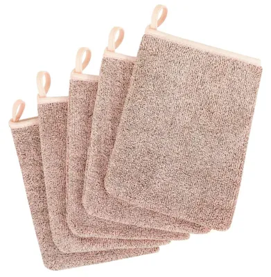 Zdjęcie produktu dla Ściereczki do mycia, 5 sztuk, 15x21 cm, miękkie, dobrze chłonące, bawełniane