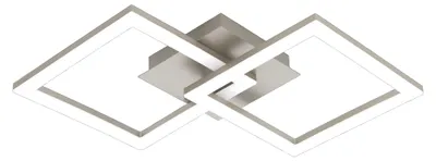 Zdjęcie produktu dla Lampa Sufitowa Led 20W 3000K Nikiel Eglo Huerta