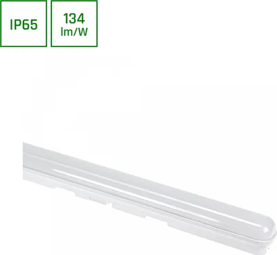 Produktbild von LIMEA GO LED Feuchtraumleuchte 120cm 50W Kaltweiß IP65 Hermetisch