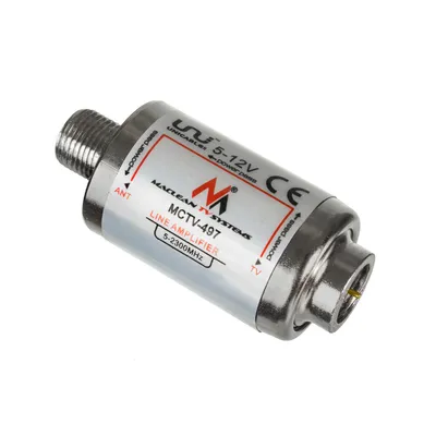 Produktbild von SAT Antennenverstärker Satelliten Signalverstärker HDTV DVB-T 5-12V MHz 20dB